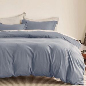 Duvet Cover Set Bedsure-Blue Full/Queen